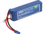 3200mAh 4S 14.8V 30C LiPo, 12AWG EC3