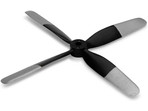 E-flite śmigło 4.5x4.0" 4-łopatowe: UMX P-51 Voodoo