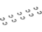 Seger (E-klip) 5mm stal (10)