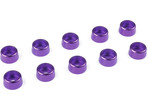 Podkładka pod walc. główkę M3/8mm alum fioletowa (10)