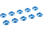 Podkładka pod półk. główkę M3/10mm alum niebieska (10)