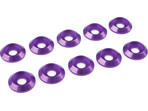 Podkładka pod półk. główkę M4/12mm alum fioletowa (10)