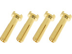 Konektor złocony 4mm zagięty męski (4)