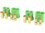 Konektor złocony CC 6.5mm (2 pary)