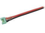 Konektor złocony MPX żeński kabel 14AWG 10cm (1)