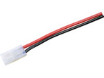 Konektor złocony Tamiya żeński z kablem 14AWG