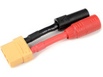 Przewód konwersji XT-90 męski - AS-150 + XT-150 10AWG