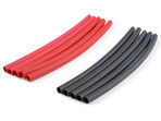 Folia termokurczliwa 2.4mm czerwona + czarna (10)