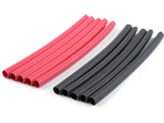 Folia termokurczliwa 3.2mm czerwona + czarna (10)