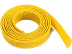 Oplot ochronny kabli 10mm żółty (1m)
