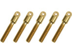 Końcówka gwintowana mosiądz M4 na linkę (5)