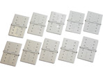 Zawias nylonowy ze stalowym sworzniem 22x33mm (10)