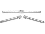 Zawias aluminiowy 3x50mm blokowany drutem (2)