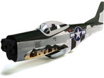 P-51D 20cc: Kadłub z pokrywą