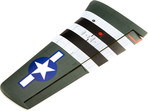 P-51D 20cc: Skrzydło lewe