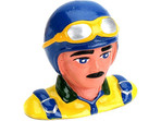 1/9 Pilot. with Helmet & Goggles