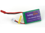 Akumulator LiPol 7.4V 300mAh: Mini Cub