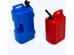 H-Speed kanister na olej plastikowy 1:10 czerwono-niebieski