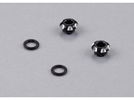 Killerbody uchwyt aluminiowy LED 3mm czarny