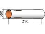 Klima Rurka papierowa 50x250mm 4-rowki