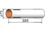 Klima Rurka papierowa 75x385mm 3-rowki