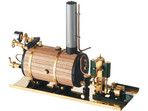 Krick Maszyna parowa Alex z poziomym kotłem