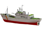 Türkmodel FPV Westra łódź patrolowa 1:50 kit