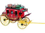 AMATI Dyliżans pocztowy Wells Fargo 1:10 kit