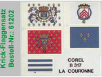 Krick Zestaw flag La Couronne