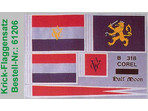Krick Zestaw flag Half Moon