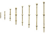Krick Słupki balustrady 30mm 2x otwór (10)
