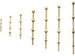 Krick Słupki balustrady 15mm 3x otwór (10)
