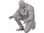 Krick Figurka marynarz klęczący 1:25 niemalowana