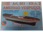 Mantua Model Amerigo Vespucci 1:84 zestaw nr2 kit