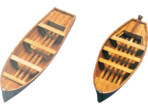 Krick Łódka rybacka kit 72x26x15mm