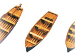 Krick Łódka rybacka kit 83x23x16mm