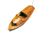 Krick Silnikowa łódź kajutowa kit 123x35x43mm