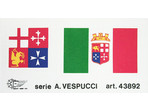 Mantua Model Zestaw flag: Am. Vespucci 1:84