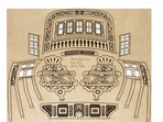 Mantua Model Elementy grawerowane drzewo: Peregrine Galley