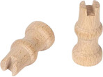 OCCRE Podpora modelu drewniana, okrągła śred. 22x45 mm (2)