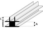 Raboesch profil ASA łączący T 1x330mm (5)