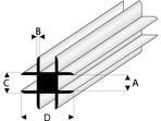 Raboesch profil ASA łączący krzyżowy 1x330mm (5)