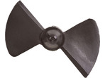ROMARIN Śruba napędowa 2-łopaty 42mm prawa M4 powierzchniowa