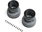 Losi felga MT szara, beadlock czarny (2): Mini LMT