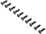 Losi śruba imbusowa M4x12mm FH (10)