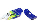 Losi karoseria, skrzydło niebiesko/biała: Mini-B