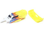 Losi karoseria, skrzydło żółto/białe: Mini-B