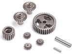 Losi koła zębate dyferencjału i przekładni: Mini JRX2