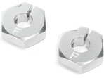 Losi piasta sześciokątna przedniego koła aluminium (2): 22S