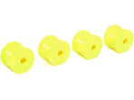 Losi felga przednia/tylna żółta (4): Mini-T 2.0